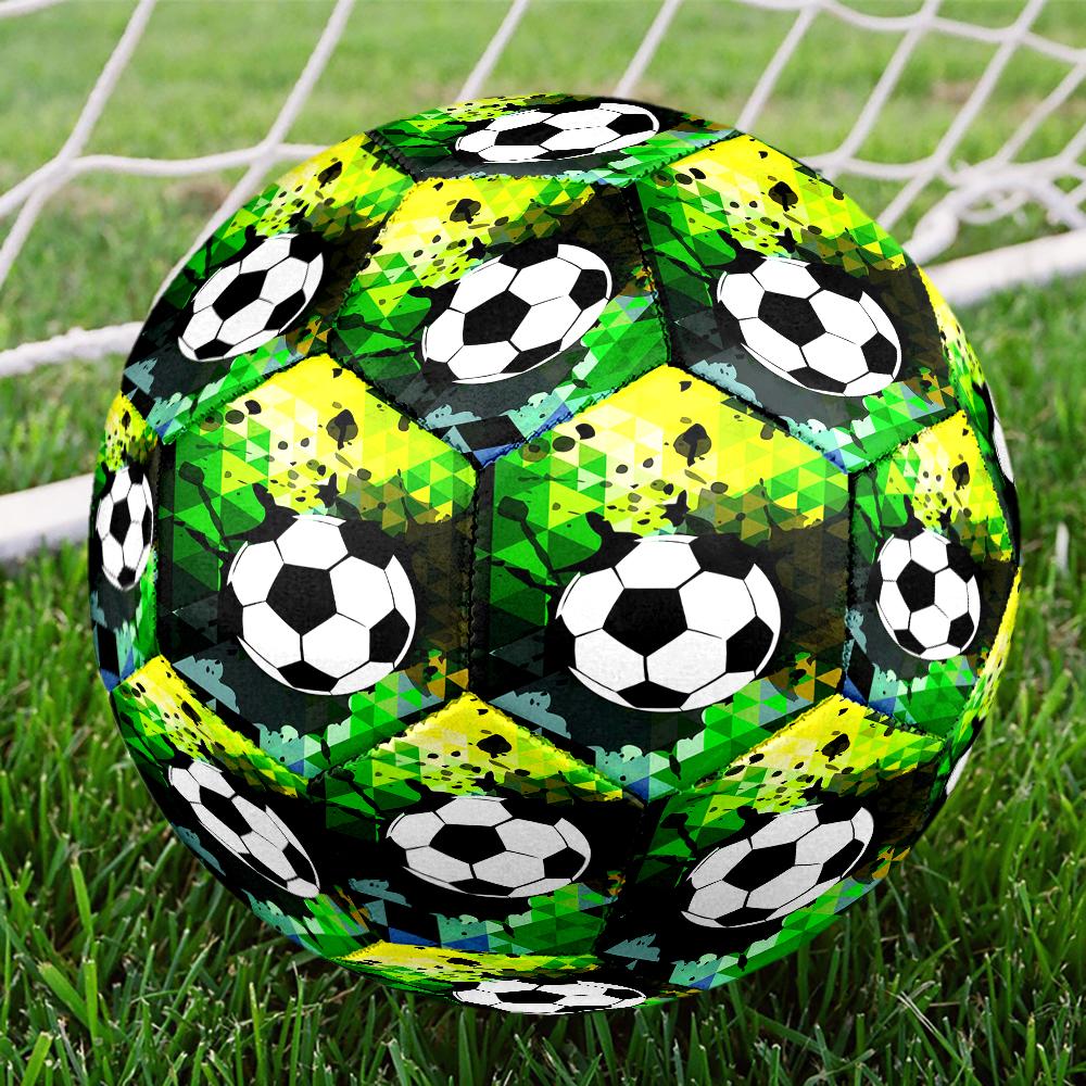 Soccer Theme Size 5 Soccer Ball, Suitable for Both Indoor and Outdoor Matches, a Gift Suitable for Everyone.