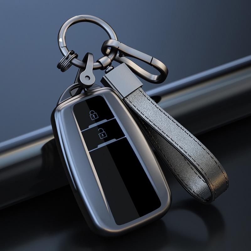 New Car Key Cover For Toyota Corolla Rav4 Camry 70 CHR Prado 150 Highlander Key Case Holder Accessories Fob 2 3 Buttons