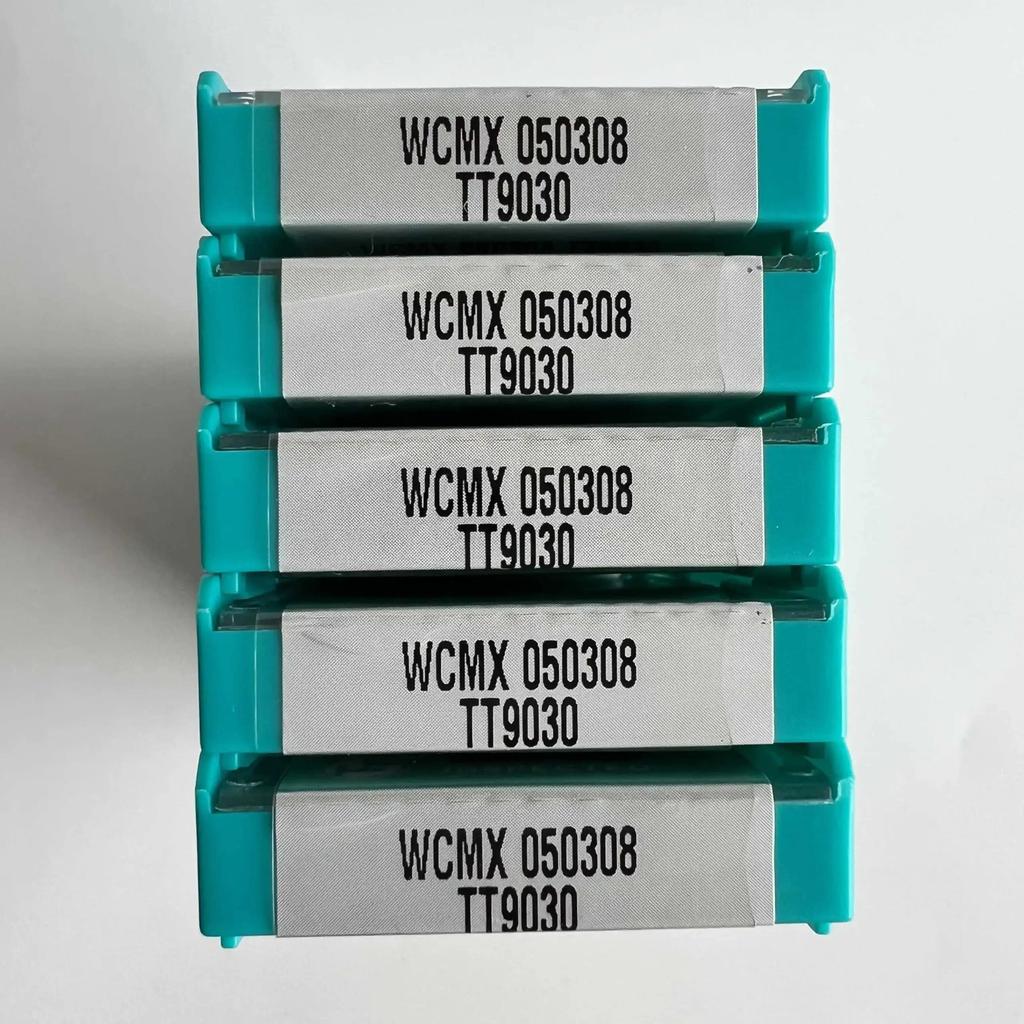 WCMX050308 TT9030 / Industrial Indexable Carbide Inserts 10 Pcs