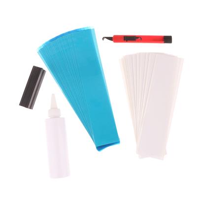 Kit de fita para empunhadura de taco de golfe, tiras de borracha, grampo de torno, ferramenta de remoção de empunhadura de golfe, solvente de empunhadura, lâmina de gancho, conjunto de reparo de empunhadura de golfe
