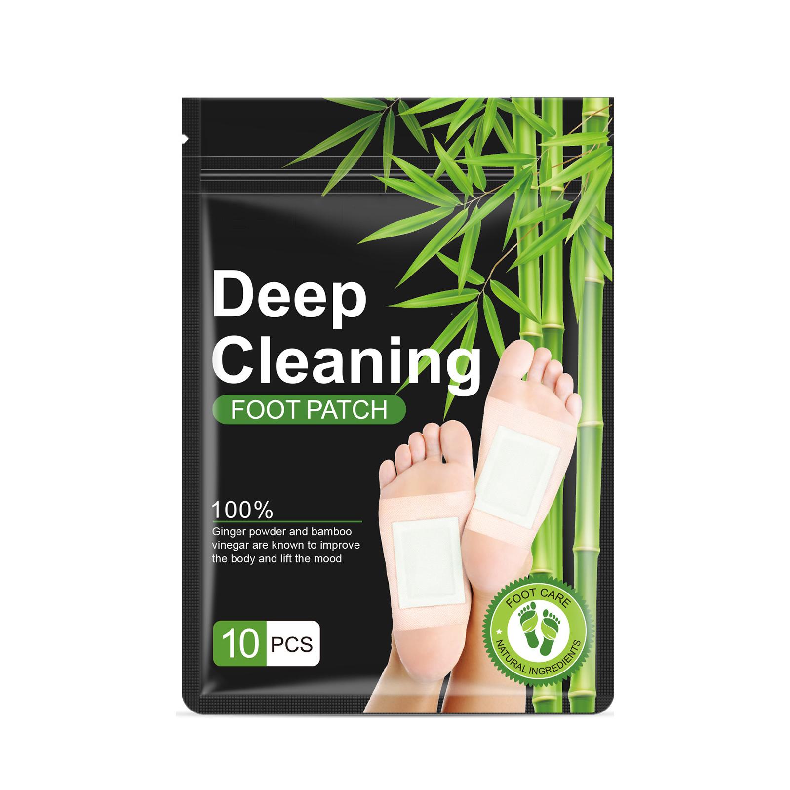 

Глубоко очищающие пластыри для ног, подушечки для ног с натуральным бамбуковым уксусом и имбирем 20pc
