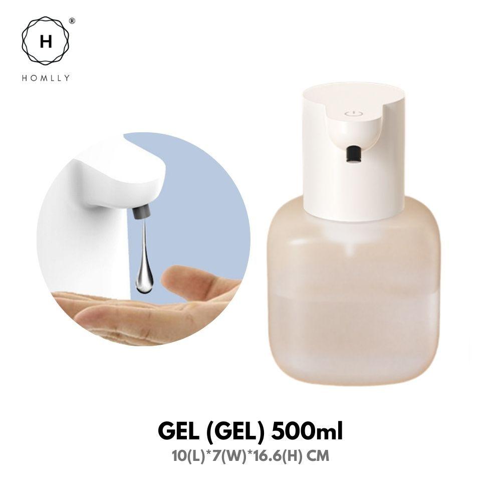 Homlly Automatic Sensor Adjustable Foaming Soap Gel USB C Rechargeable Dispenser (500mL) (X2PCS)