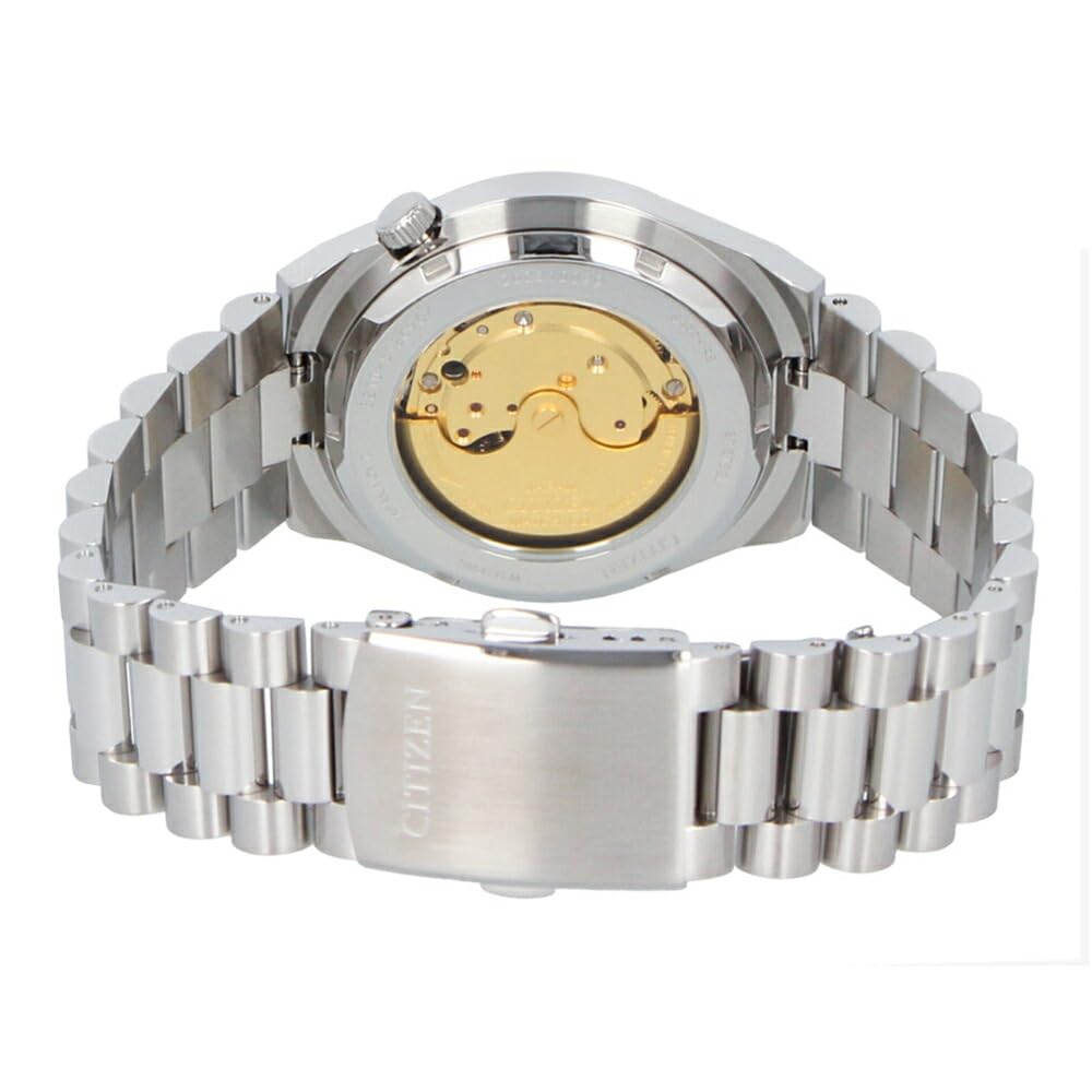 Citizen Collection Tsuyosa Mechanical Automatic Wristwatch Men Silver Black NJ0150-81E