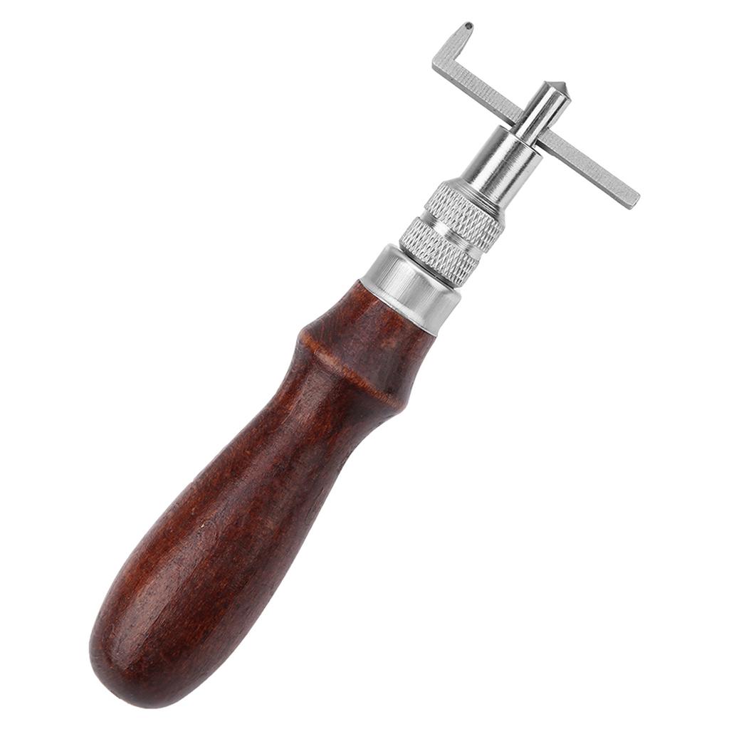 Nastavitelný kožený okrajový šev Rýhovací nástroj Vykrajovač DIY Kožené řemeslo Drážkovací nástroj