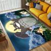 Neighbor Totoro Living Room Nonslip Area Rug Soft Carpet For Bedroom Game Playroom Sofa Office Home Decor Doormat Christmas Gift C9301619