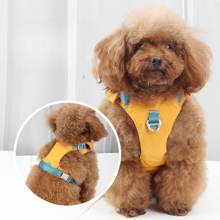 Pet Dog Chest Strap I-shaped Reflective Dog Vest Strap Can Lift and Prevent Explosion and Punch the Chest and Back of Large Dogs