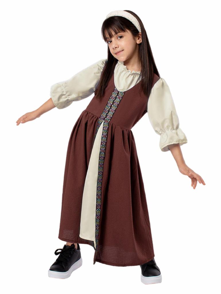 Children's Medieval Cosplay Costume for Halloween and Carnival