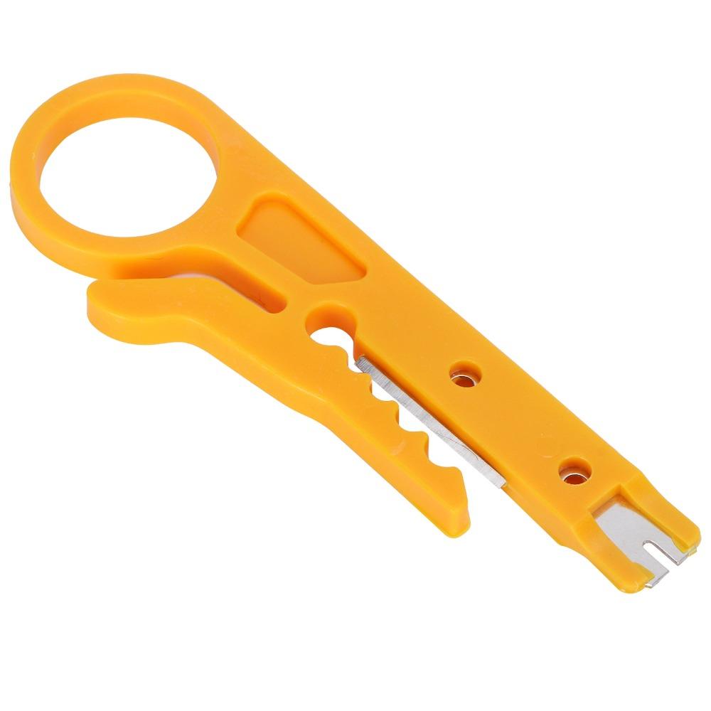 10Pcs High Efficiency Mini Wire Stripper Multifunctional Portable Crimping Pliers Durable Network Tool Daily Use