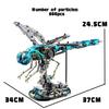 866 Teile Technic Kreative Libelle Mechanisches Bausteine Modell Konstruktion Montage Kompatibles Spielzeug Set für Kinder Erwachsene