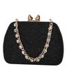 Luxury Square Rhinestones Evening Bags  For Women Chain Shoulder Crossbody Bags Ladies Party Wedding Clutch