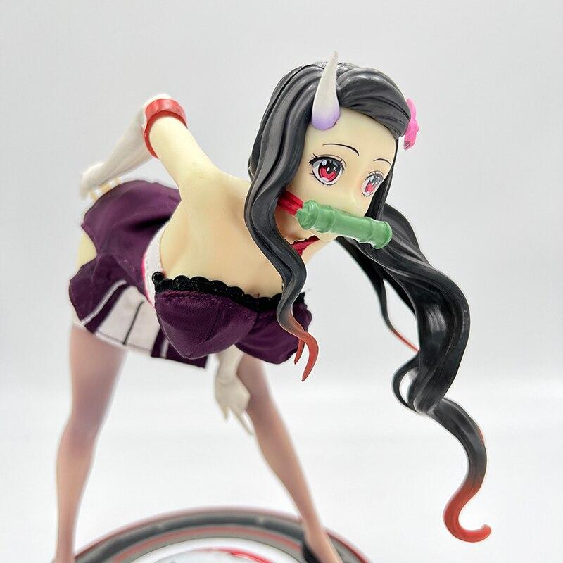 Buy 23cm Kimetsu Yaiba Anime Figure Demon Slayer Kamado Nezuko Sexy Girl  Action Figure Mitsuri /Shinobu Figurine Model Doll Toys at affordable  prices  free shipping, real reviews with photos  Joom