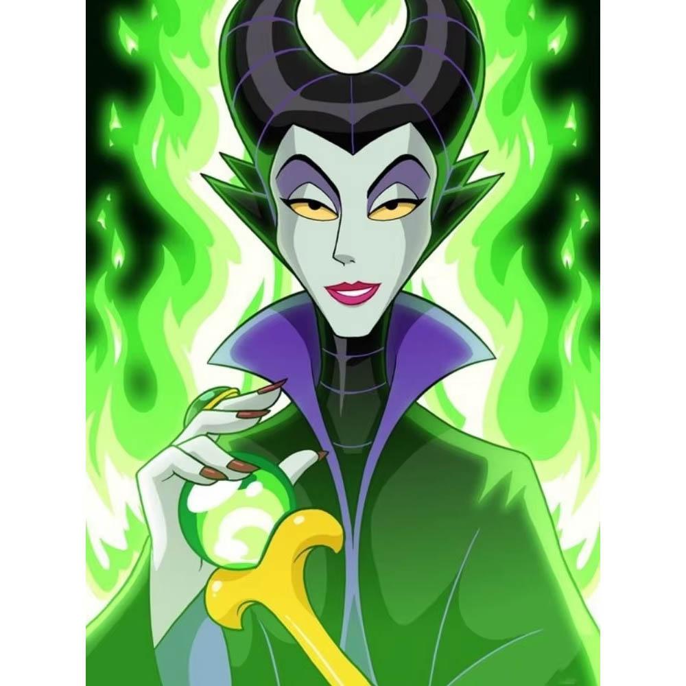 Maleficent Dark Style Diamond Painting New Full Diamond Gothic Style DIY Diamond Embroidery Material Pack