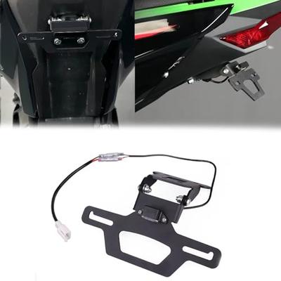 HJSYYDS Rear Tidy Fender Eliminator License Plate Holder for Z&X25R, Z&X4R, and Z&X4RR (2025-2020) (Hidden) [Parallel Import]