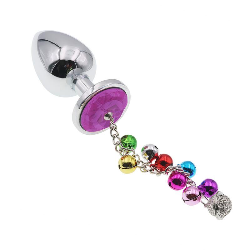 Metal Butt Plug Bell Tail Anal Adult Toys Sex Product Temptation Picking Passion Substitute Goods