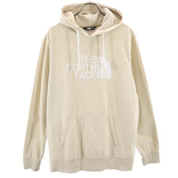 The North Face Outdoors Long Sleeve Sweatshirts L Beige Back Brushed Men's Used