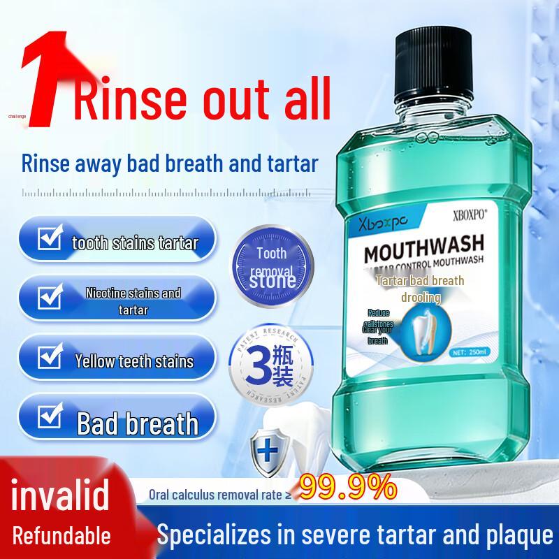 XBOXPO Tartar Control Mouthwash