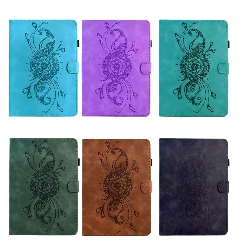Funda For Xiaomi Redmi Pad 2 11" Cover 2025 For Redmi Pad 2 11 Tablet Case 3D Emboss Butterfly Beautiful Flower Card Slots Shell
