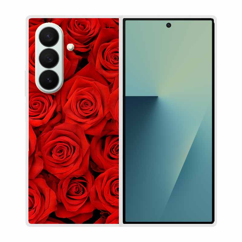 Etui Na Samsung Galaxy Fold 7 Etui Fajne Kosmiczne Zwierzęta Przezroczyste Twarde Etui Na Telefon Na Galaxy Z Fold7 5G 2025 Tylna Pokrywa Z fold7 Capa