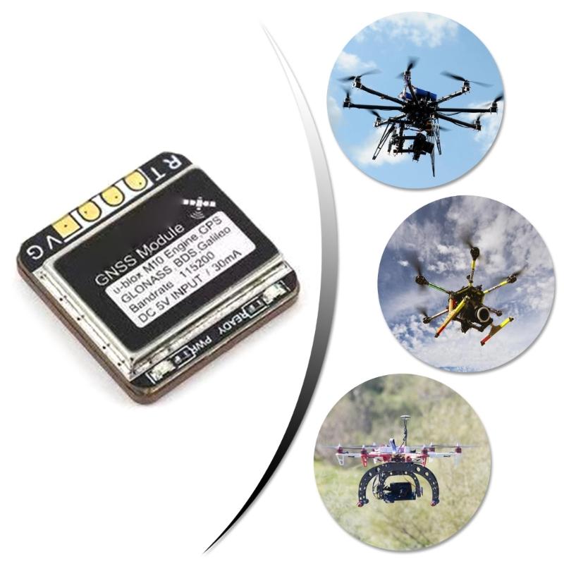Precise M10 GNSS Navigation Module with Return to Home Feature for Quadcopters Fixed Wing Traverser