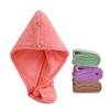 Microfiber Hair TowelSuper Absorbent Hair Towel .Care Cap with Button.Wrap Fast Drying Hair Wraps for Women Bathroom Accessori