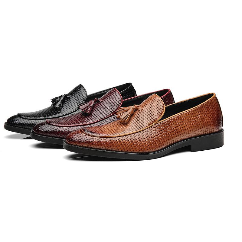 Foreign Trade Large Size 2025eaby Popular Men's British Retro Fringed Casual Shoes Trendy Men's Shoes