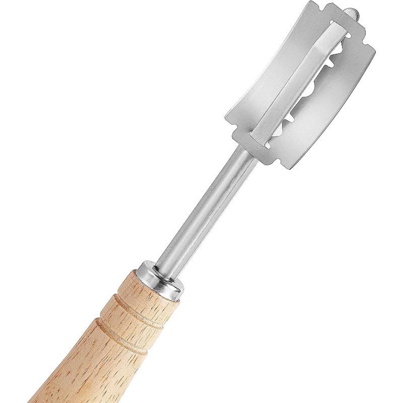 Bread Lame, Stainless Steel Bread Lame Dough Scoring Tool, Premium Sourdough Scoring Tool, Bread Scorer with 5 Razor Blades