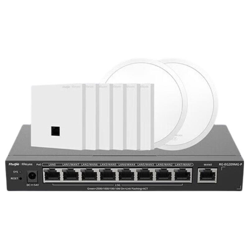 Ruijie Wi-Fi 7 Enterprise Whole-Home Network Suite (CN version)