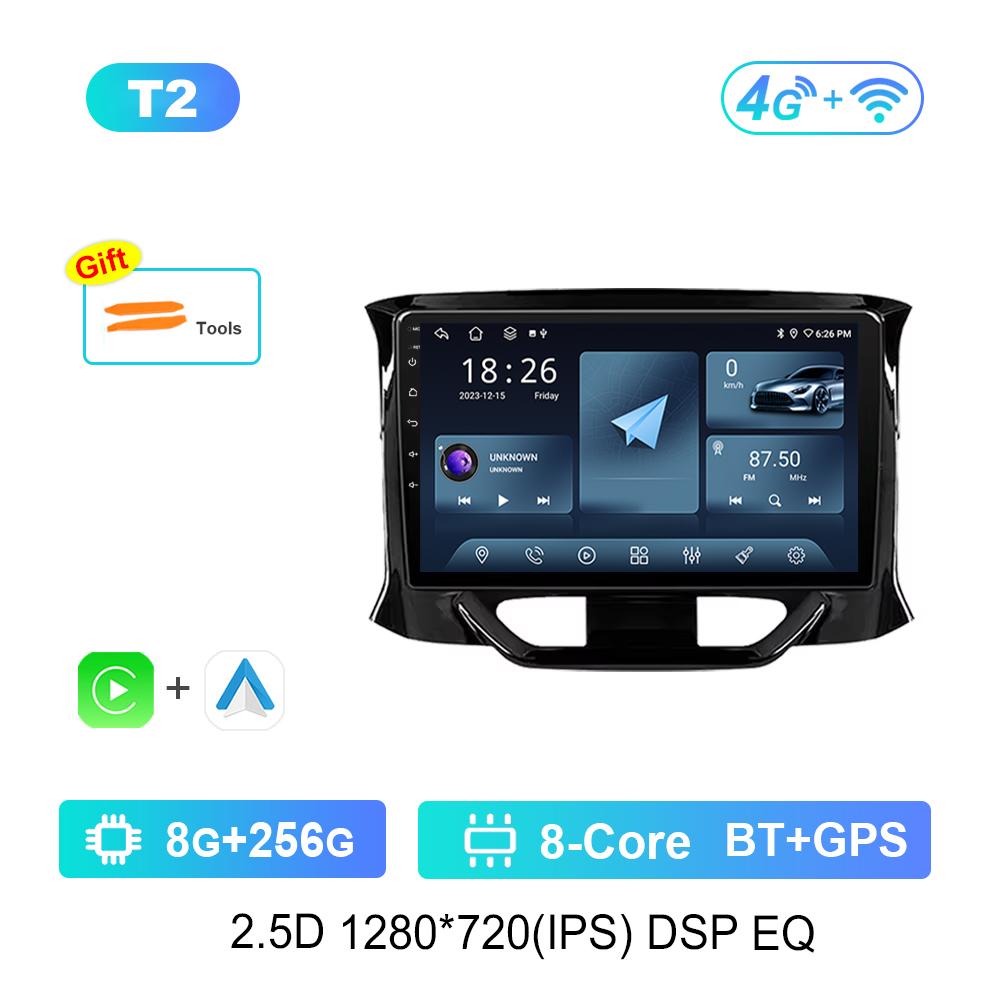 Android Car Radio Multimedia Video Player for LADA X ray Xray 2015 - 2019 GPS Navigation 4G WiFi Bluetooth HD Touch Screen
