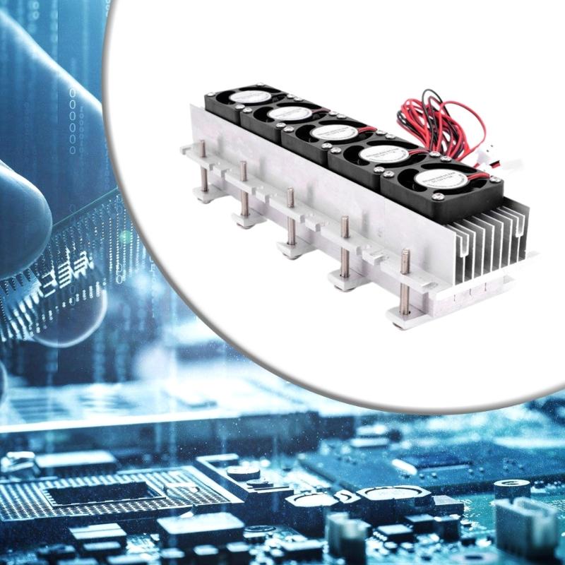 360W 30A DC12V Peltier Coolers Semiconductor Refrigeration Cooling Systems Air Conditioner Temperature Controller