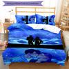Set Biancheria da Letto KPOP Hunter 3 Pezzi Copripiumino Chiusura Include 1 Copripiumino & 2 Federe per Tutte le Stagioni Camera da Letto Casa Arredamento Stanza del Dormitorio