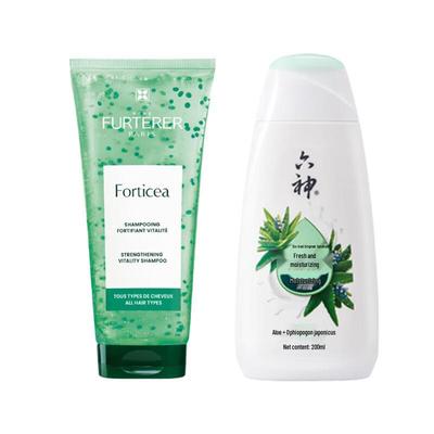 Liou Shen Erfrischendes Feuchtigkeitsspendendes Duschgel & Vitalität Stärkendes Shampoo Set