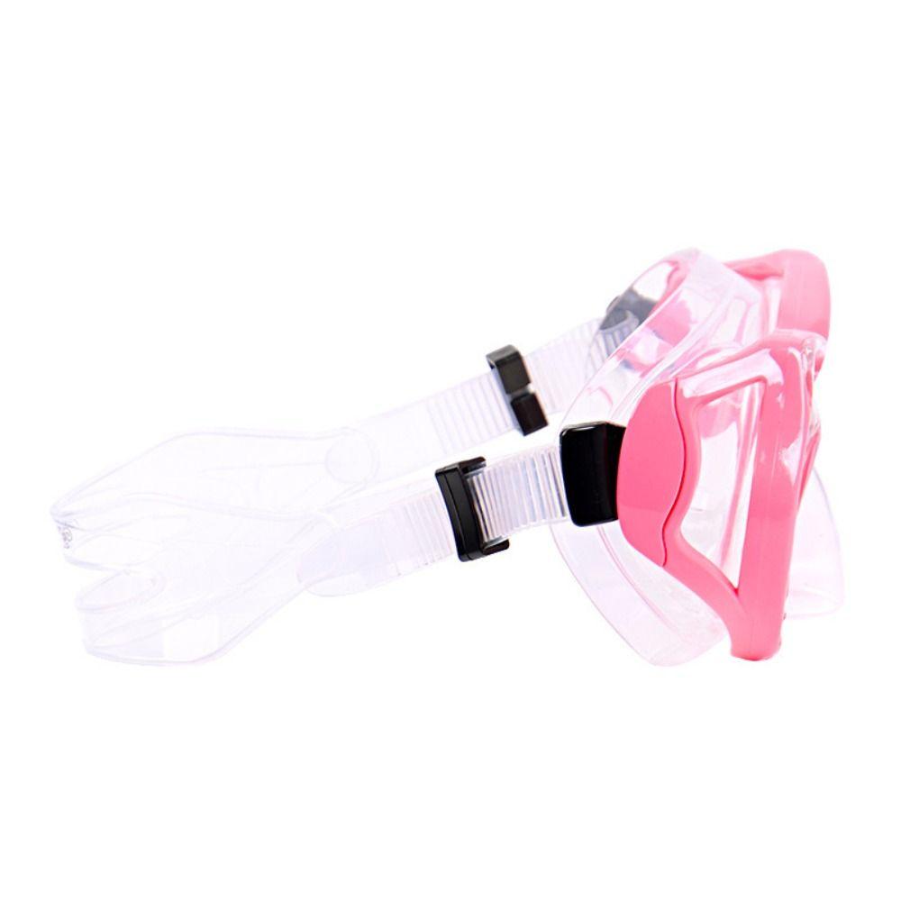 Tempered Glass Snorkel Mask Adjustable Strap Underwater Mask Professional Diving Glasses Unisex