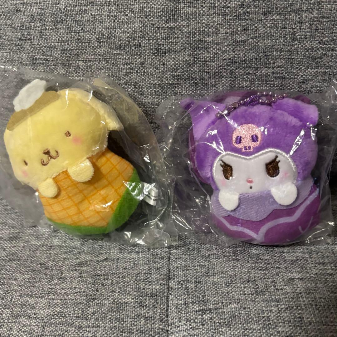 Sanrio Pompompurin Kuromi Mascot Plush Set of 2 Anonymous Delivery