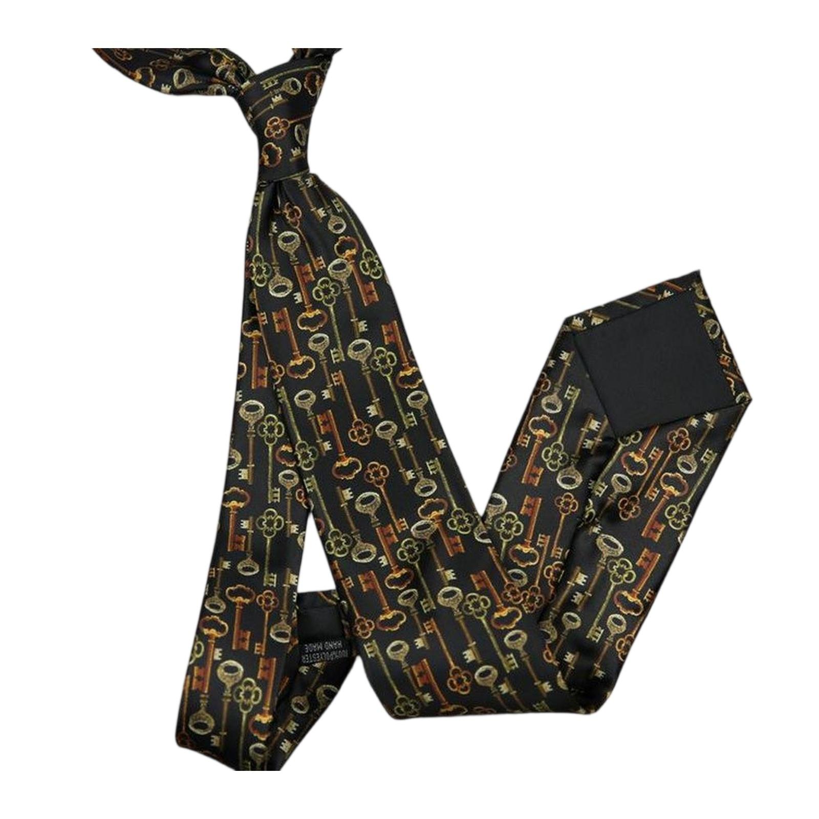 

Литературные и повседневные галстуки с узором для мужчин и женщин One Size