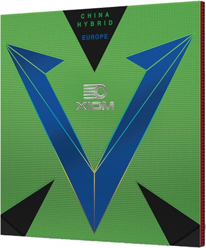 Накладка для настольного тенниса XIOM Vega Europe Hybrid, Красная (РД) 2.0, 10731