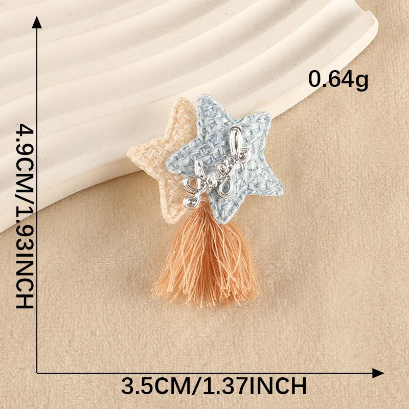 Computer Embroidery Label Decorative Jewelry Cute Plush Bow Hairpin Leather Ring Hair Accessories Accessories Clothing Patch Cloth Label