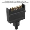 Australian Standard Trailer Socket Plug Flat Pin Caravan Trailer Connector  Road Transport