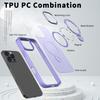 For iPhone 17 Case Kickstand Camera Slider PC + TPU Phone Cover Compatible with MagSafe