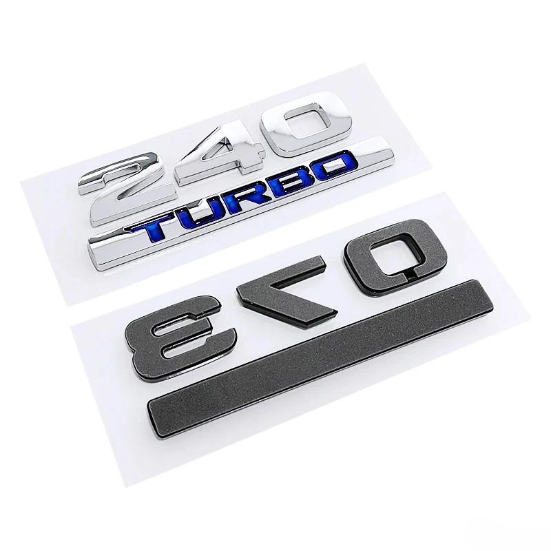 Honda Car Side Letters Emblem Rear Trunk Sticker Badge TURBO 260 220 370 240 180 230 Accord Civic City Odyssey Crosstour Decal ajb256