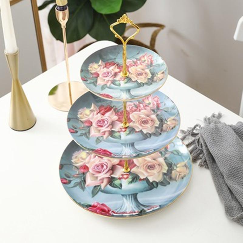Gold-Painted Bone China Coffee Cup And Saucer Set British Ceramic Flower Tea Cup Afternoon Tea Set Black Tea Cup Flower Teapot