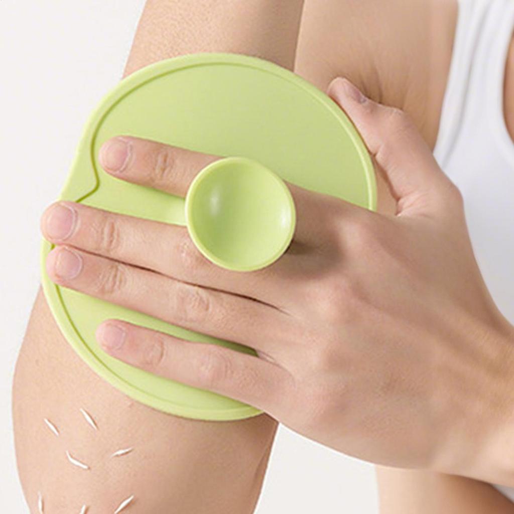 Bath Scrubber for Body Body Wash Scrubber with Suction Cup Non-Slip Brush Bath Accessories for Women Kids Elderly Back Leg Arm