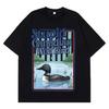 Stupid Canadian Wolf Bird Funny Meme T-shirt Men Women Fashion Casual Cotton T-shirts Summer Short-sleeved Loose Cotton T-shi...