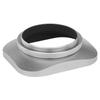 Haoge LH-S46T 46mm Square Metal Screw-in Lens Hood with Shade Design Cap for Canon, Nikon, Sony, Leica, Zeiss, Voigtlander, and Fujifilm