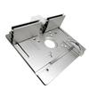 Router Table Insert Plate 2 in 1 Woodworking Bench Flip Board for Electric Routing Trimming Machine