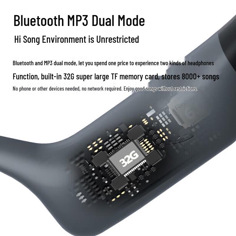 Newmine BC-F5Pro Bone Conduction Swimming Headphones