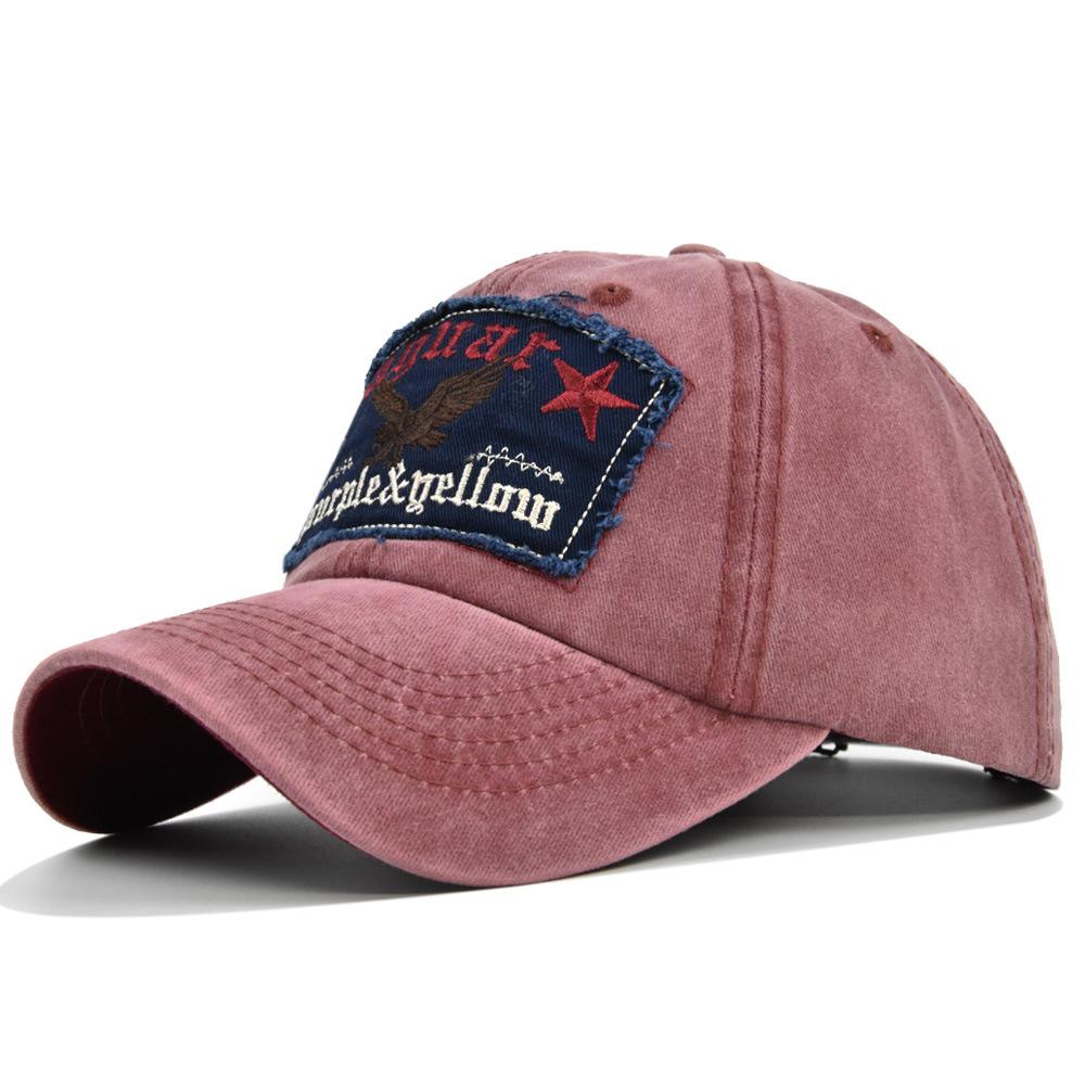 3d Baseball Hat Eagle Animal Embroidered Duck Tongue Hat Sunshade Breathability