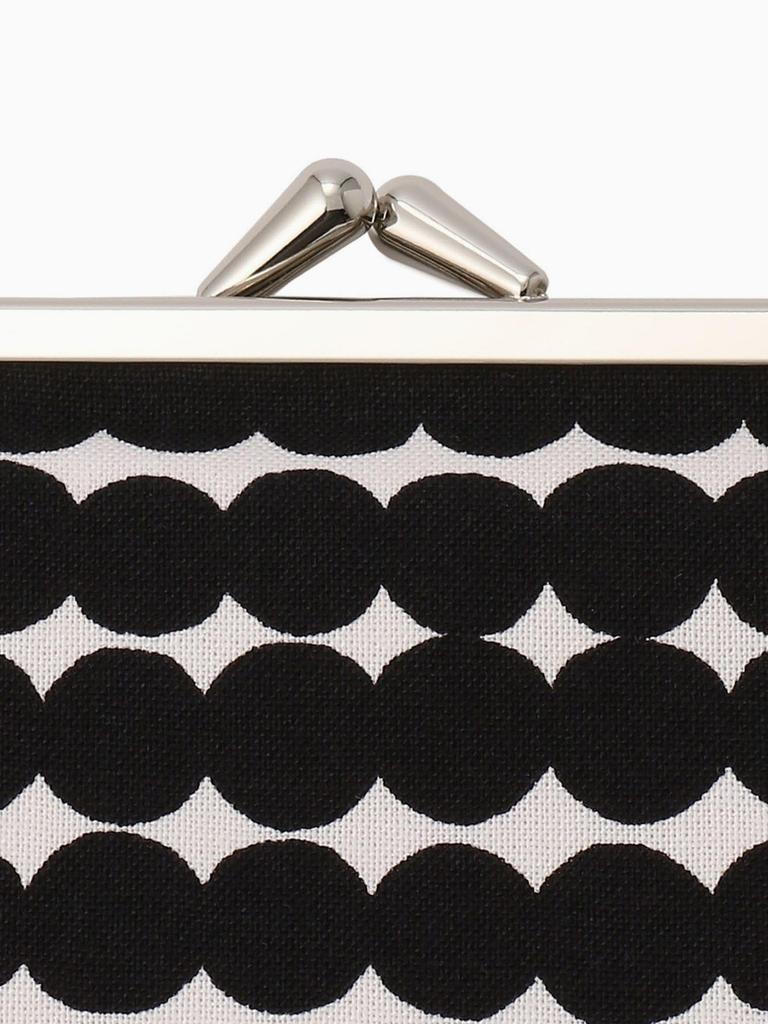 Rasymatto Silmalasi Kukkaro Purse Pouch for Women F White x Black [marimekko] 52_1_52209247830