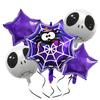 Halloween Themed Party Balloon Set Ghost Pumpkin Skull Bar Outdoor Scene Decoration Supplies