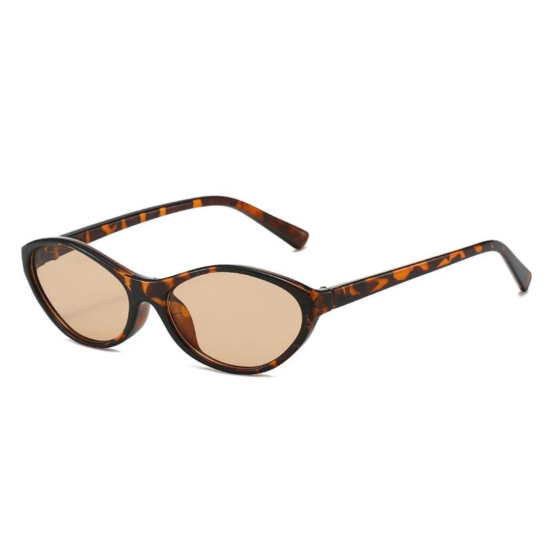  New Retro Cat Eye Sunglasses Shades UV400 Women Fashion Jelly Tea Sun Glasses