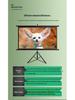 100-Inch Portable Floor-Standing Projector Screen with Stand